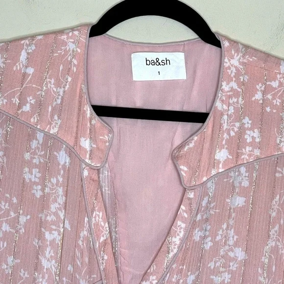 Ba$sh light pink Frezza nude short swing dress - Picture 7 of 12